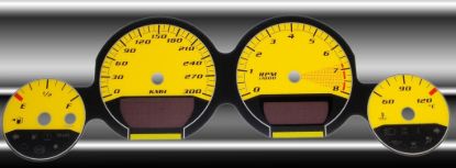 Picture of US Speedo Instrument Cluster Gauge Face Kit - MAG073