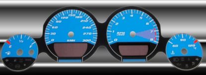 Picture of US Speedo Instrument Cluster Gauge Face Kit - MAG074