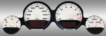 Picture of US Speedo Instrument Cluster Gauge Face Kit - MAG080