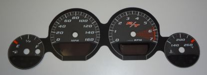 Picture of US Speedo Instrument Cluster Gauge Face Kit - MAG081