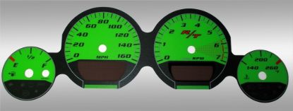 Picture of US Speedo Instrument Cluster Gauge Face Kit - MAG0811