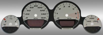 Picture of US Speedo Instrument Cluster Gauge Face Kit - MAG082