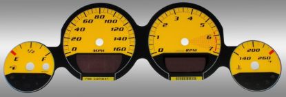 Picture of US Speedo Instrument Cluster Gauge Face Kit - MAG083