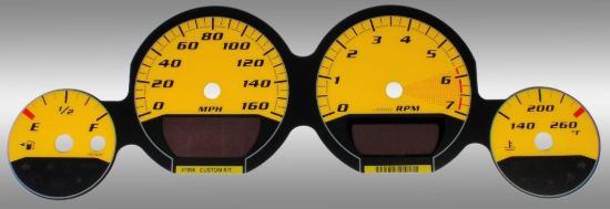 Picture of US Speedo Instrument Cluster Gauge Face Kit - MAG083