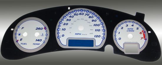 Picture of US Speedo Instrument Cluster Gauge Face Kit - MON052