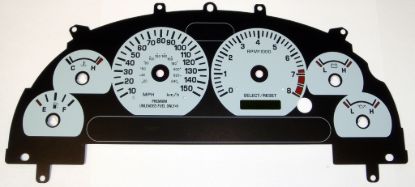 Picture of US Speedo Instrument Cluster Gauge Face Kit - MUS040