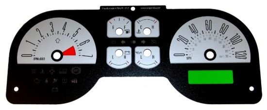 Picture of US Speedo Instrument Cluster Gauge Face Kit - MUS0662