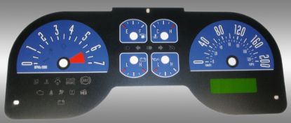 Picture of US Speedo Instrument Cluster Gauge Face Kit - MUS0664K
