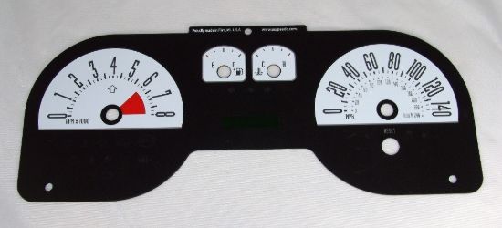 Picture of US Speedo Instrument Cluster Gauge Face Kit - MUS0840