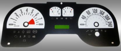 Picture of US Speedo Instrument Cluster Gauge Face Kit - MUS0840K