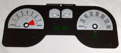 Picture of US Speedo Instrument Cluster Gauge Face Kit - MUS0842