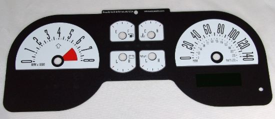 Picture of US Speedo Instrument Cluster Gauge Face Kit - MUS0860