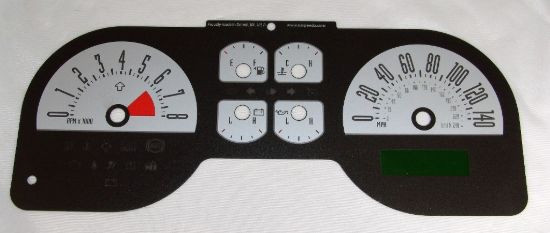 Picture of US Speedo Instrument Cluster Gauge Face Kit - MUS0862