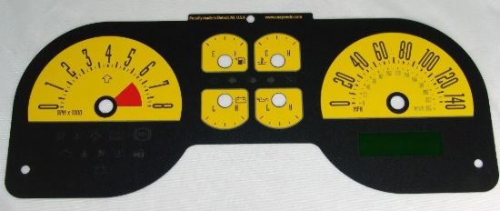 Picture of US Speedo Instrument Cluster Gauge Face Kit - MUS0863