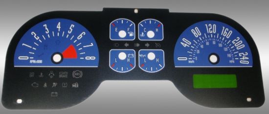 Picture of US Speedo Instrument Cluster Gauge Face Kit - MUS0864K