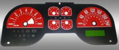 Picture of US Speedo Instrument Cluster Gauge Face Kit - MUS0865K