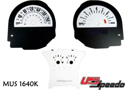 Picture of US Speedo Instrument Cluster Gauge Face Kit - MUS1840