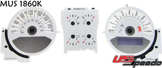 Picture of US Speedo Instrument Cluster Gauge Face Kit - MUS1864