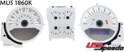 Picture of US Speedo Instrument Cluster Gauge Face Kit - MUS1865