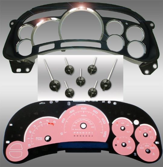 Picture of US Speedo Instrument Cluster Gauge Face Kit - PLK0638