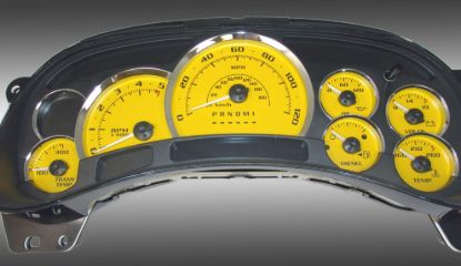Picture of US Speedo Instrument Cluster Gauge Face Kit - PLK064D3