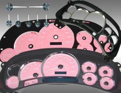 Picture of US Speedo Instrument Cluster Gauge Face Kit - PLT120053K8