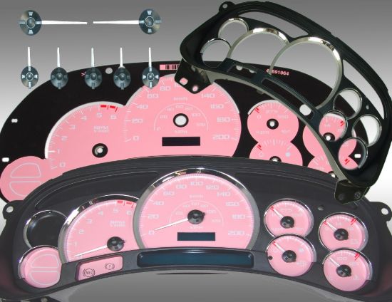 Picture of US Speedo Instrument Cluster Gauge Face Kit - PLT120053K8