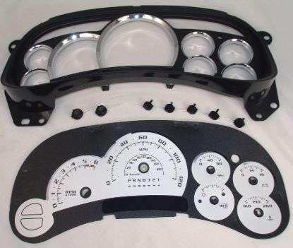 Picture of US Speedo Instrument Cluster Gauge Face Kit - PLT1200632
