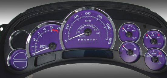 Picture of US Speedo Instrument Cluster Gauge Face Kit - PLT1200637