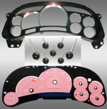 Picture of US Speedo Instrument Cluster Gauge Face Kit - PLT1200638