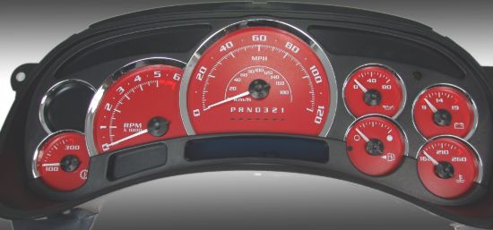 Picture of US Speedo Instrument Cluster Gauge Face Kit - PLT1200645
