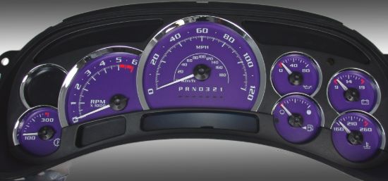 Picture of US Speedo Instrument Cluster Gauge Face Kit - PLT1200647