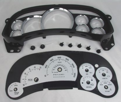 Picture of US Speedo Instrument Cluster Gauge Face Kit - PLT120064D2