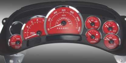 Picture of US Speedo Instrument Cluster Gauge Face Kit - PLT120064D5