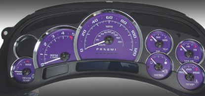 Picture of US Speedo Instrument Cluster Gauge Face Kit - PLT120064D7
