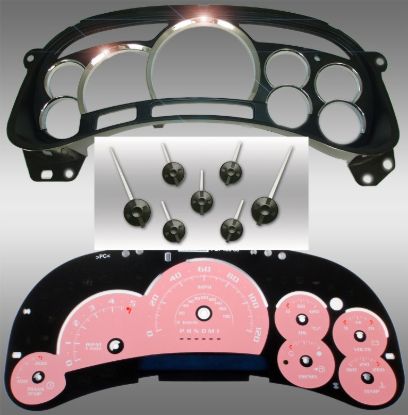 Picture of US Speedo Instrument Cluster Gauge Face Kit - PLT120064D8