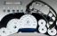 Picture of US Speedo Instrument Cluster Gauge Face Kit - PLT120064K0