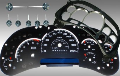 Picture of US Speedo Instrument Cluster Gauge Face Kit - PLT120064K1