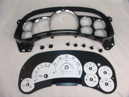 Picture of US Speedo Instrument Cluster Gauge Face Kit - PLT120064LED0