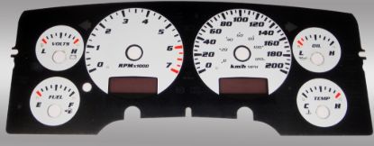 Picture of US Speedo Instrument Cluster Gauge Face Kit - RAM020K