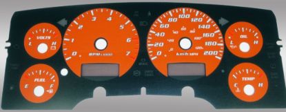 Picture of US Speedo Instrument Cluster Gauge Face Kit - RAM029K