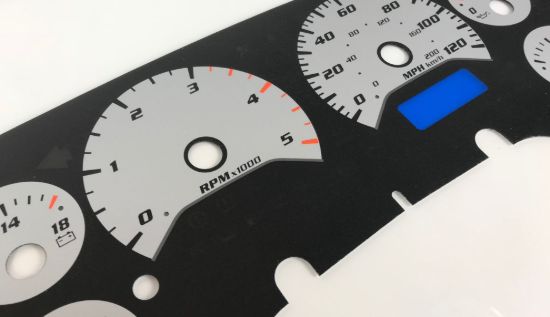 Picture of US Speedo Instrument Cluster Gauge Face Kit - RAM052