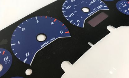 Picture of US Speedo Instrument Cluster Gauge Face Kit - RAM054