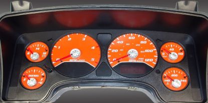 Picture of US Speedo Instrument Cluster Gauge Face Kit - RAM059