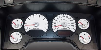 Picture of US Speedo Instrument Cluster Gauge Face Kit - RAM060