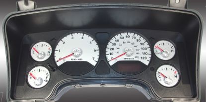 Picture of US Speedo Instrument Cluster Gauge Face Kit - RAM062