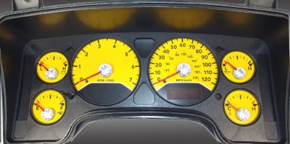Picture of US Speedo Instrument Cluster Gauge Face Kit - RAM063