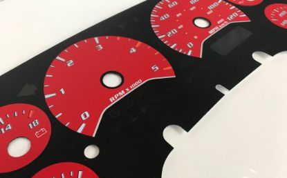 Picture of US Speedo Instrument Cluster Gauge Face Kit - RAM075
