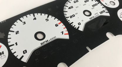 Picture of US Speedo Instrument Cluster Gauge Face Kit - RAM080