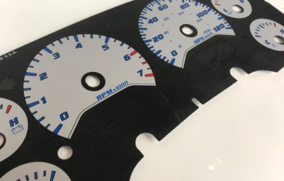 Picture of US Speedo Instrument Cluster Gauge Face Kit - RAM082